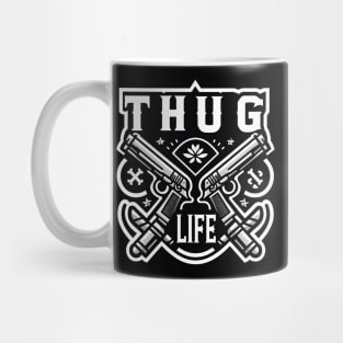 Thug Life Monochrome Marvel Art Mug